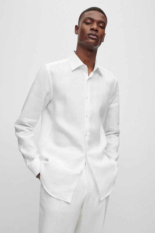 ΠΟΥΚΑΜΙΣΟ BOSS - 100 ΛΕΥΚΟ